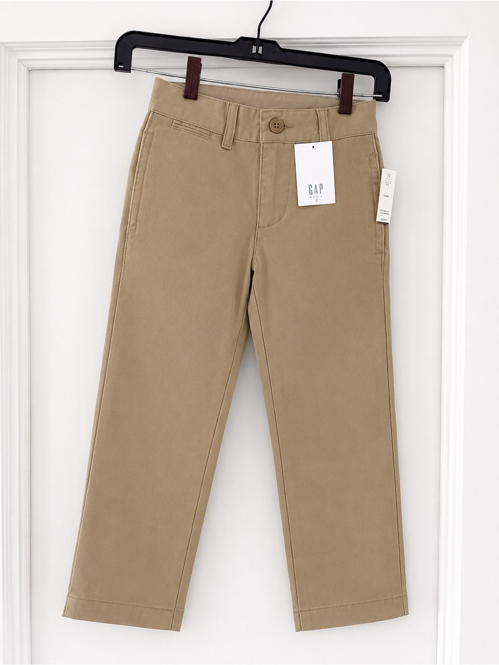 GAP Kids Straight-Leg Khaki Pants - Tan